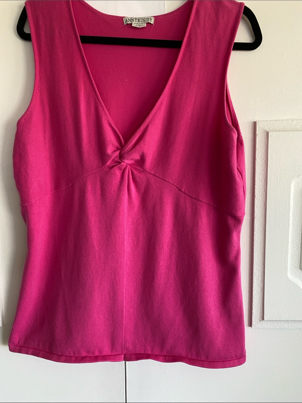 ANNTRINITY Hot Pink Women's Tank Top